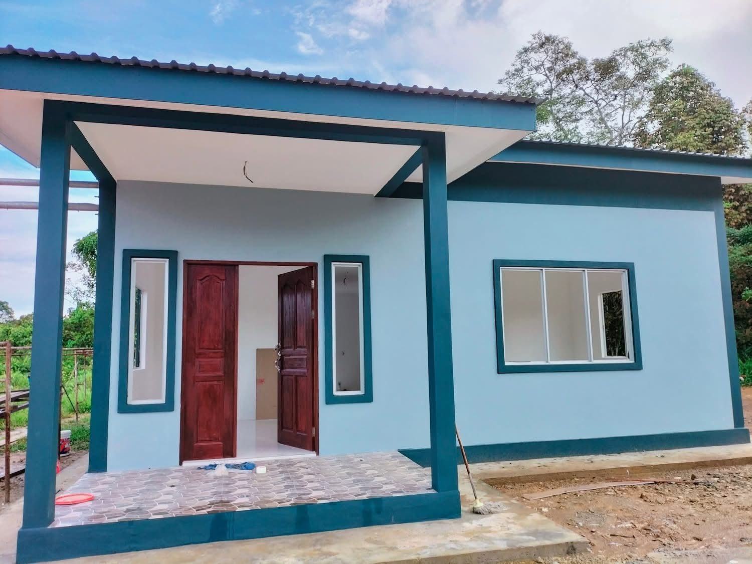 Rumah kediaman siap dibina oleh Amsyar Enterprise